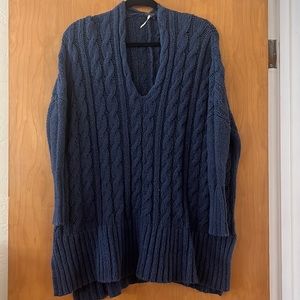 Free People Navy Sweater